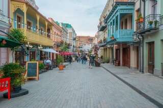 Гостевой дом 4YOU Тбилиси Двухместный номер Делюкс с 1 кроватью или 2 отдельными кроватями-15